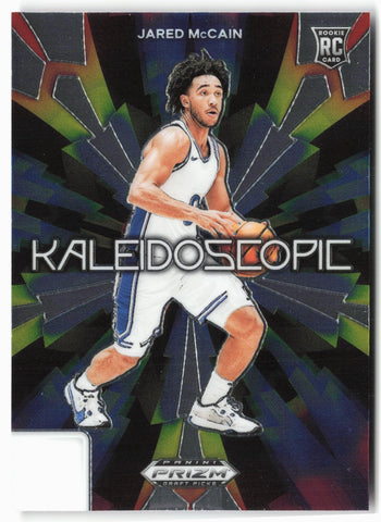 2024 Panini Prizm Draft Picks Basketball Jared McCain #2 Kaleidoscopic