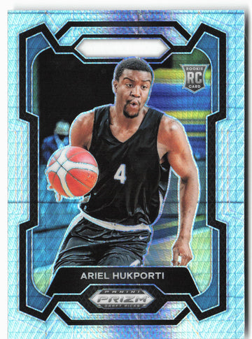 
2024 Panini Prizm Draft Picks #78 Ariel Hukporti Hyper Prizms