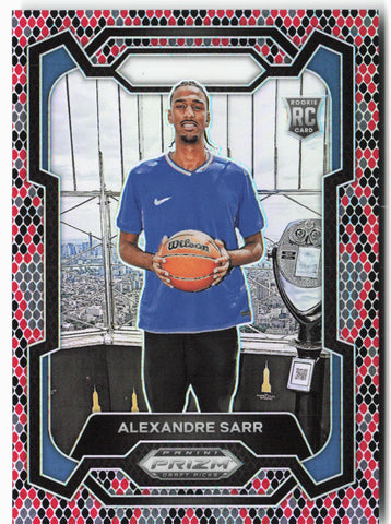 2024 Panini Prizm Draft Picks #52 Alexandre Sarr Snakeskin Prizms