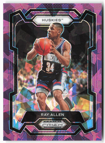 2024 Panini Prizm Draft Picks #13 Ray Allen Purple Ice Prizms