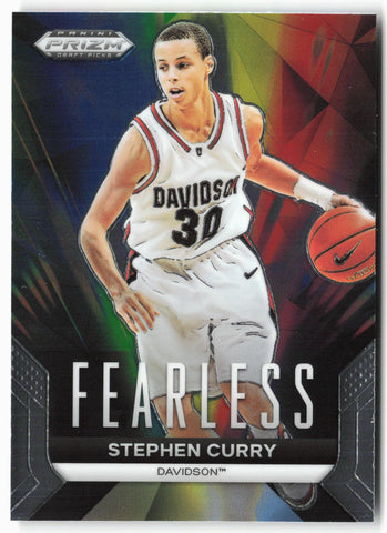 2024 Prizm Draft Picks #19 Stephen Curry Fearless