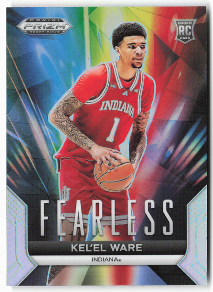 2024 Panini Prizm Draft Picks Kel'el Ware 9 Fearless Silver