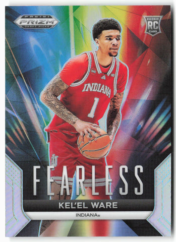 2024 Panini Prizm Draft Picks Kel'el Ware 9 Fearless Silver