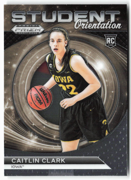 2024 Panini Prizm Draft Picks Caitlin Clark RC-Student Orientation