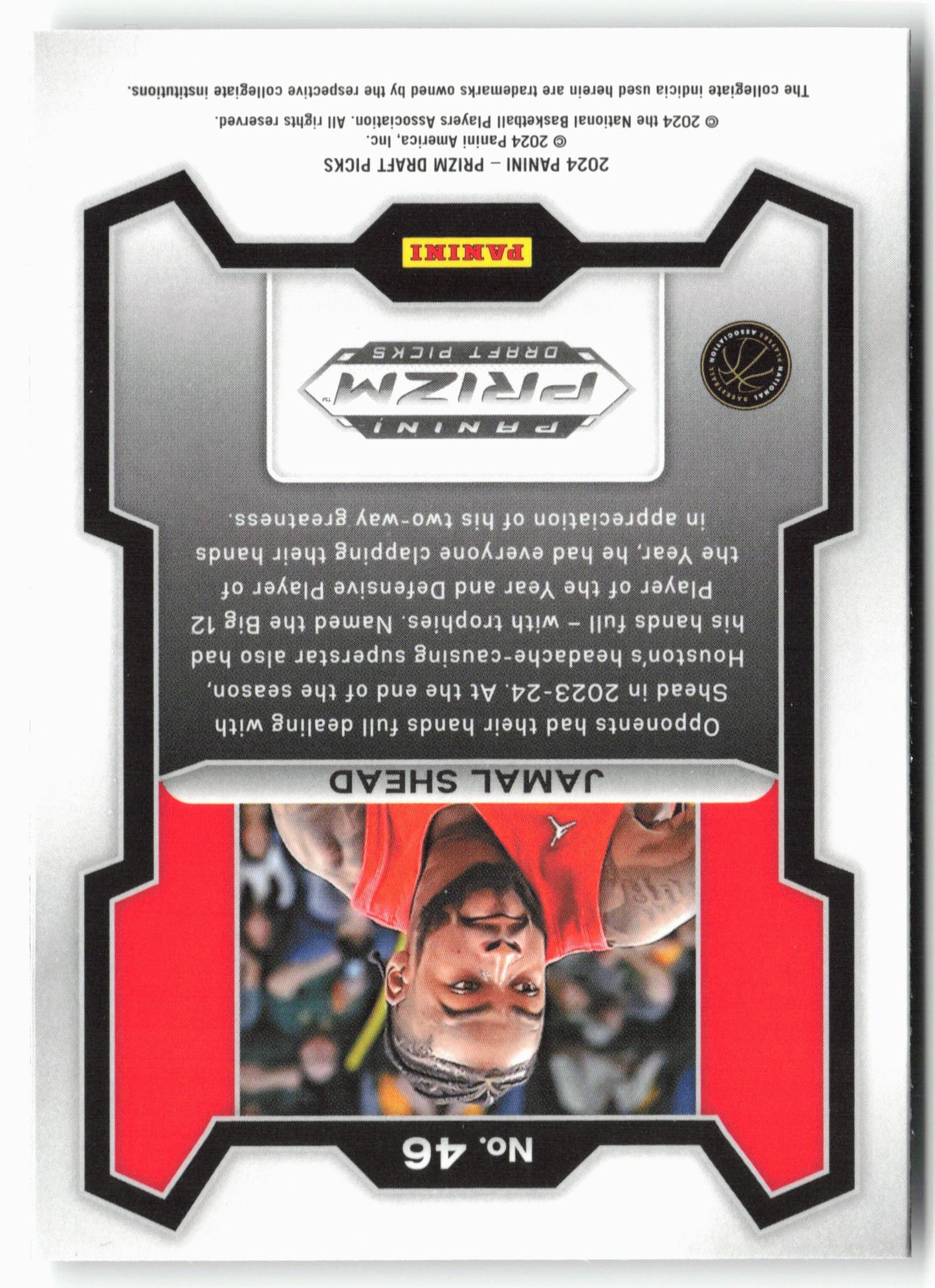 2024 Panini Prizm Draft Picks #46 Jamal Shead