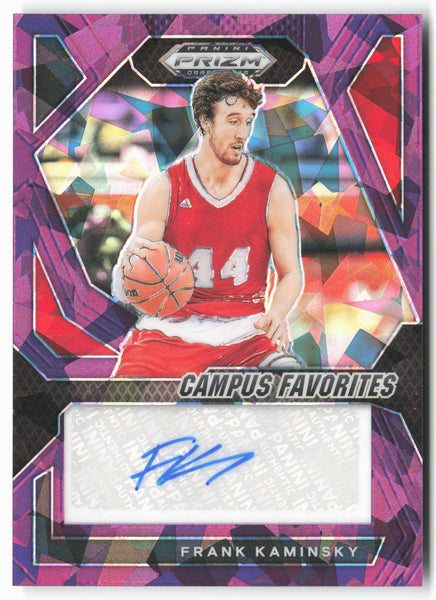 2024 Panini Prizm Draft Picks FRANK KAMINSKY Campus Favorites PURPLE ICE /99