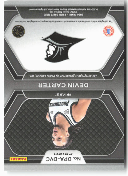 2024 Panini Prizm Draft Picks Devin Carter Hyper RC Auto DPA-DVC