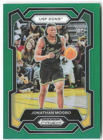 
2024 Panini Prizm Draft Picks #30 Jonathan Mogbo Green Prizms