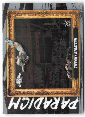 2025 Topps Chrome WWE #PAR-TST Tiffany Stratton Paradigm