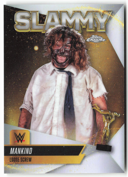 2025 Topps Chrome WWE #SMY-MKD Mankind Slammy