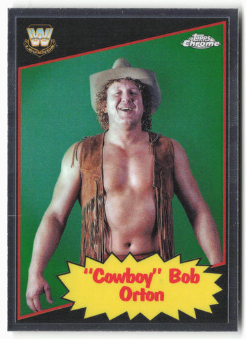 2025 Topps Chrome WWE #85TL-BO “Cowboy” Bob Orton 1985 Topps Legends