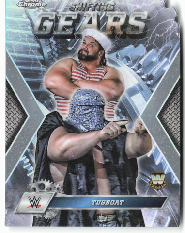 2025 Topps Chrome WWE #SG-TG Tugboat Shifting Gears