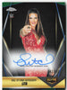 2025 Topps Chrome WWE #HOF-LT Lita Hall of Fame Autographs Blue Refractor