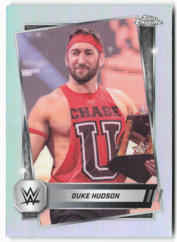 2025 Topps Chrome WWE #112 Duke Hudson Refractor