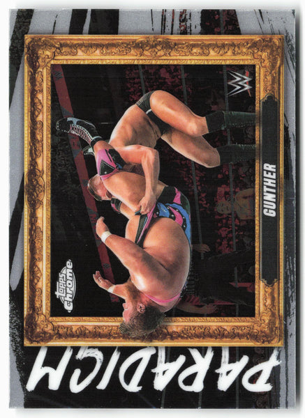 2025 Topps Chrome WWE #PAR-GNT Gunther Paradigm