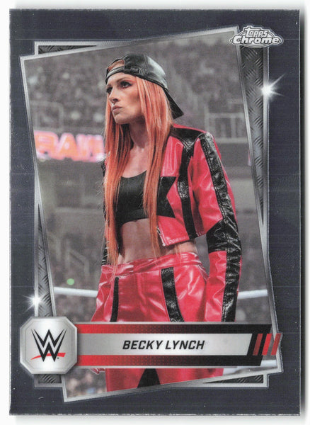 2025 Topps Chrome WWE #133 Becky Lynch