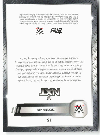 2025 Topps Chrome WWE #15 Trick Williams