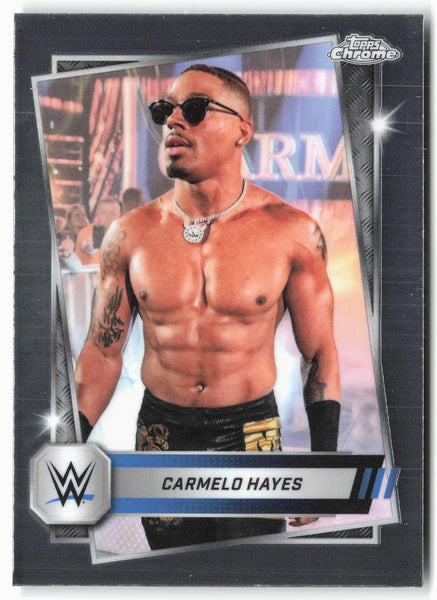 2025 Topps Chrome WWE #165 Carmelo Hayes