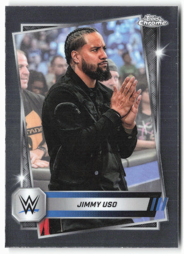 
2025 Topps Chrome WWE #56 Jimmy Uso