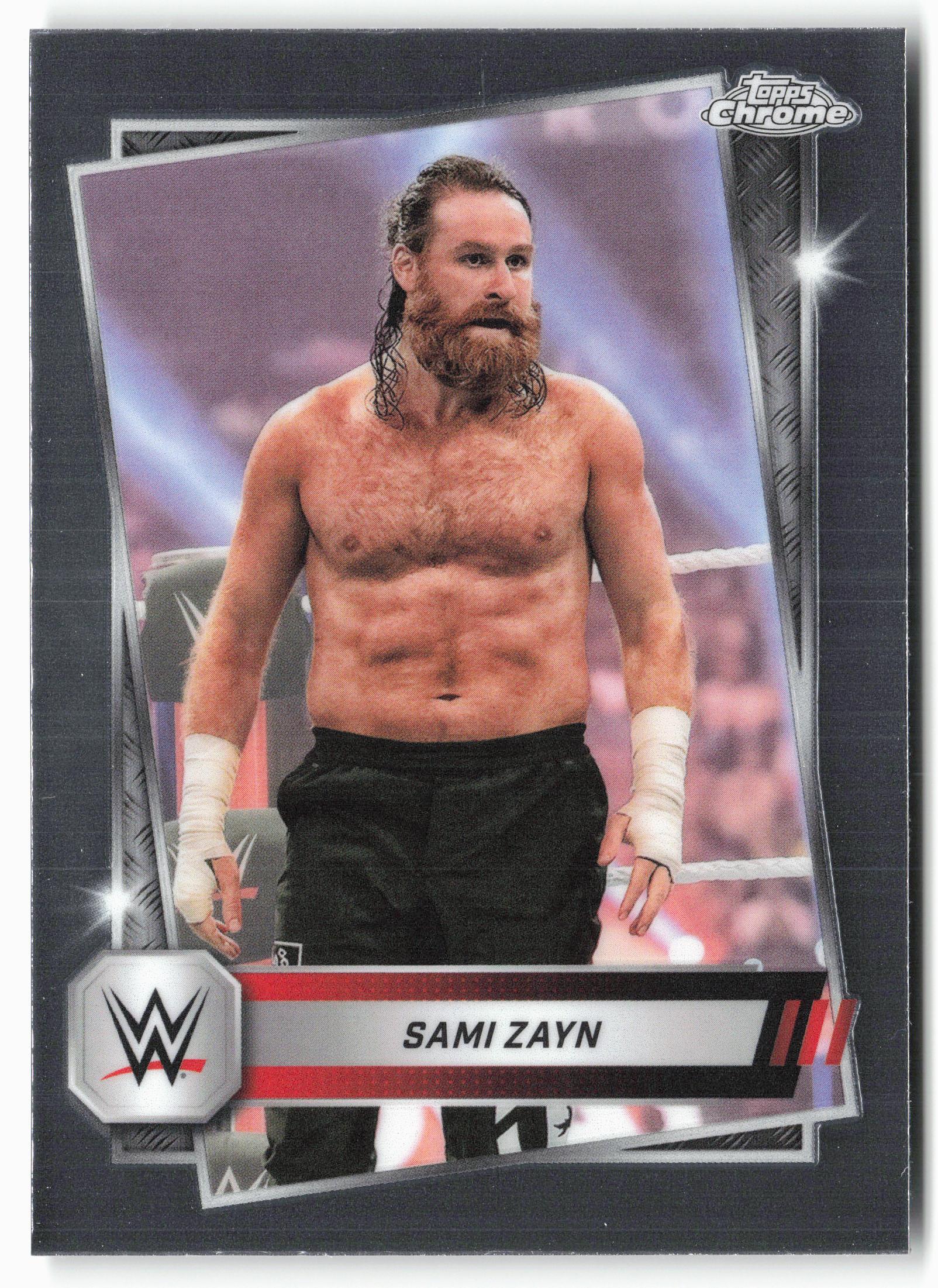 2025 Topps Chrome WWE #103 Sami Zayn