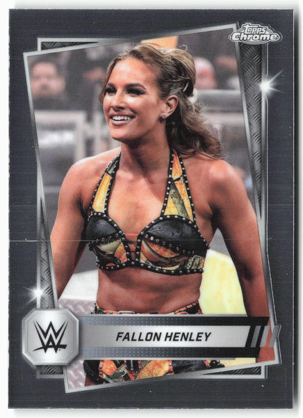 2025 Topps Chrome WWE #86 Fallon Henley