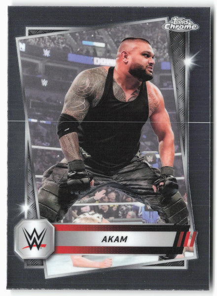 2025 Topps Chrome WWE #31 Akam