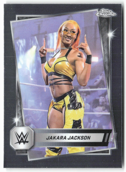 2025 Topps Chrome WWE #36 Jakara Jackson