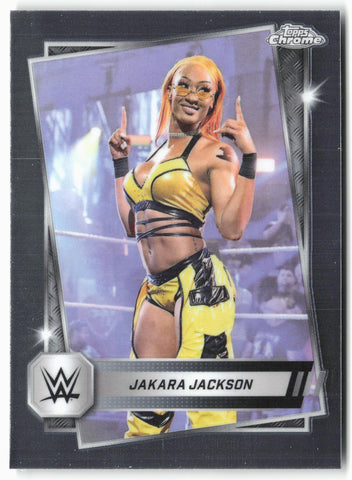 2025 Topps Chrome WWE #36 Jakara Jackson