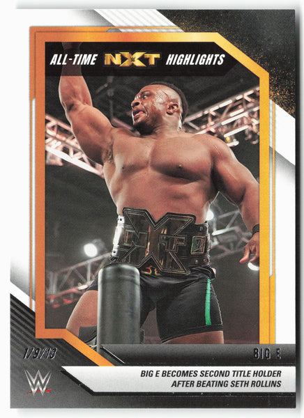 2022 Panini NXT 2.0 WWE #2 Big E All-Time NXT Highlights