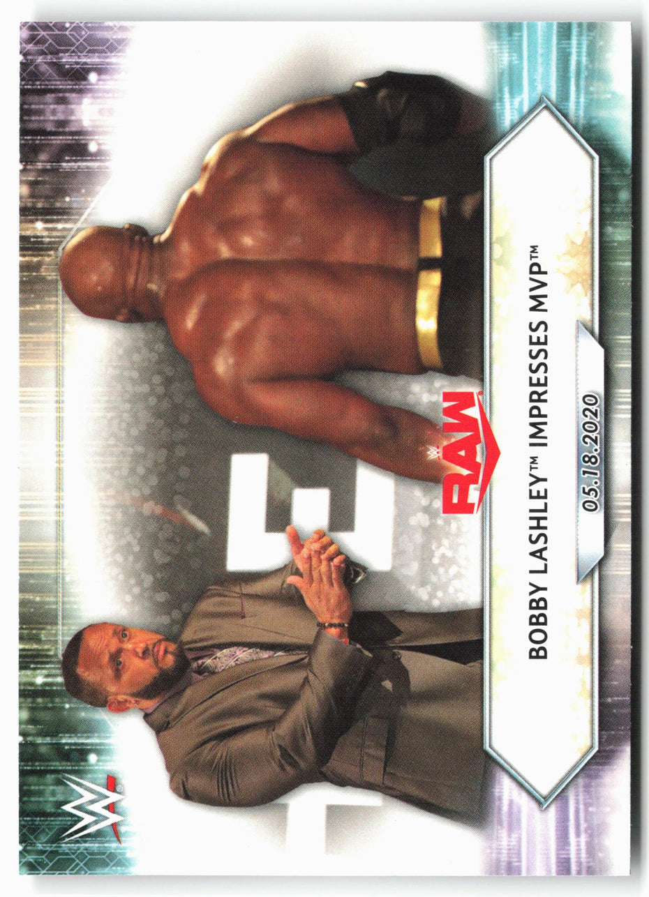 2021 Topps WWE #74 Bobby Lashley Impresses