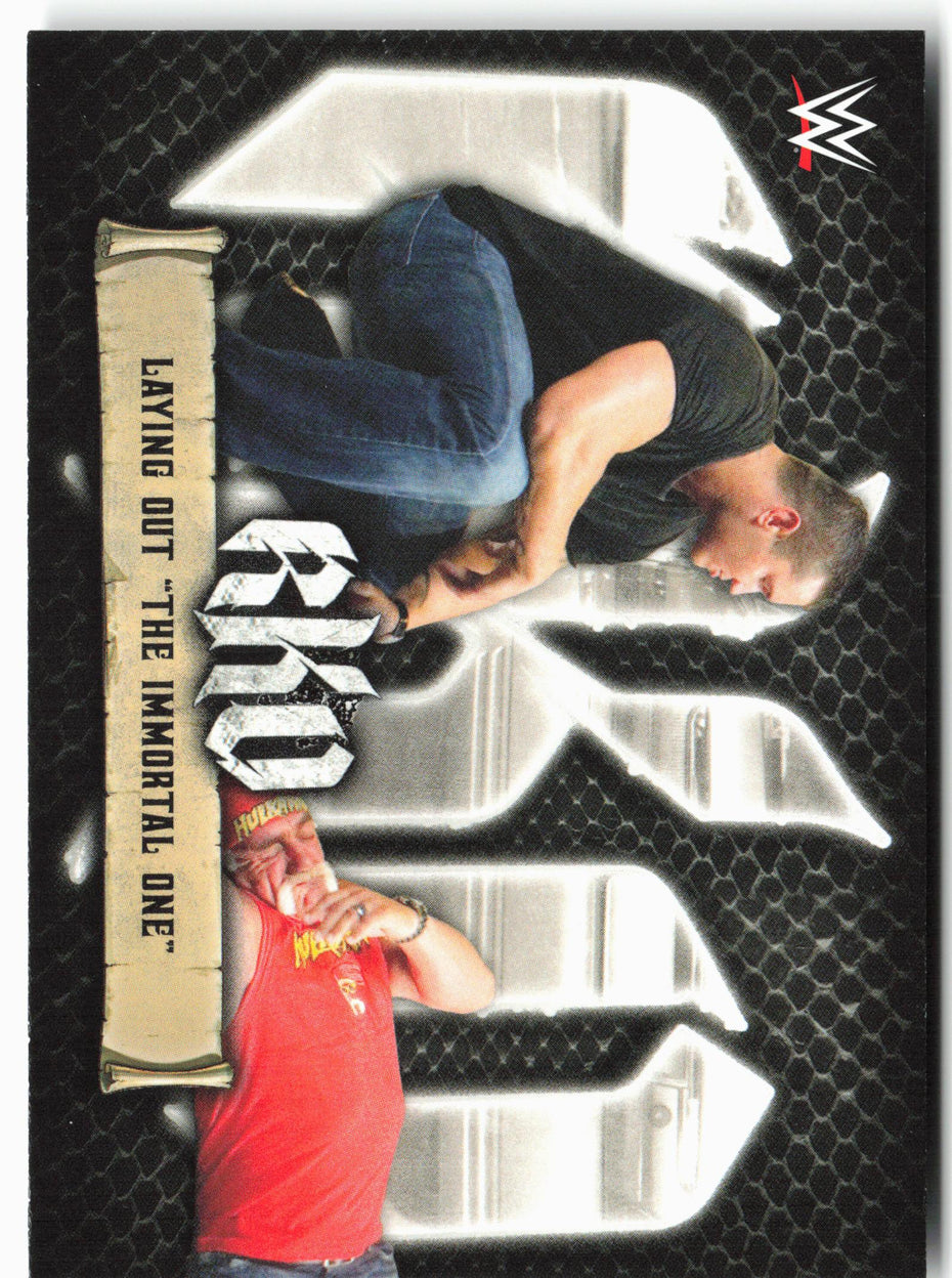 2021 Topps WWE #RKO-2 Laying Out "The Immortal One" RKO