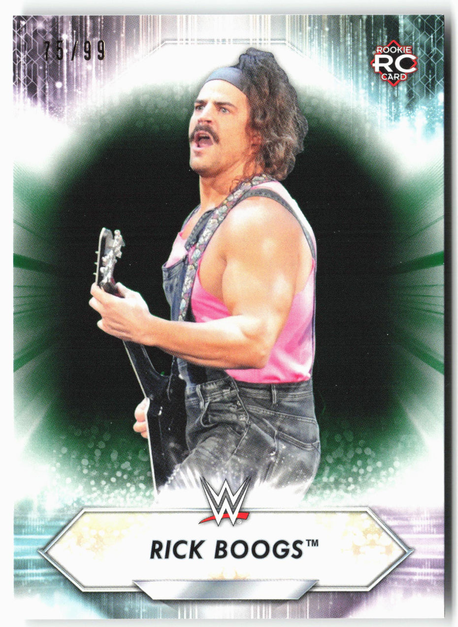 2021 Topps WWE #159 Rick Boogs Dark Green