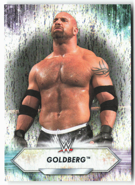 2021 Topps WWE #195 Goldberg Foilboard