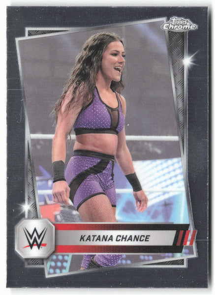 2025 Topps Chrome WWE #199 Katana Chance