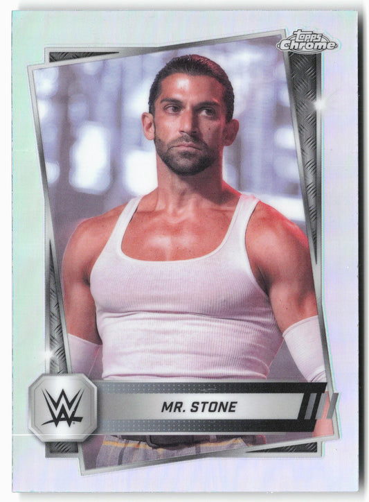 2025 Topps Chrome WWE #173 Mr. Stone Refractor