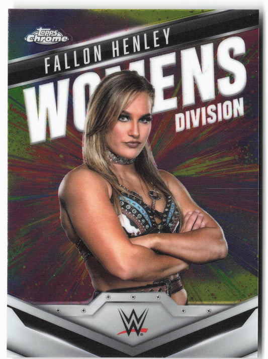 2025 Topps Chrome WWE #WD-FAL Fallon Henley Women's Division