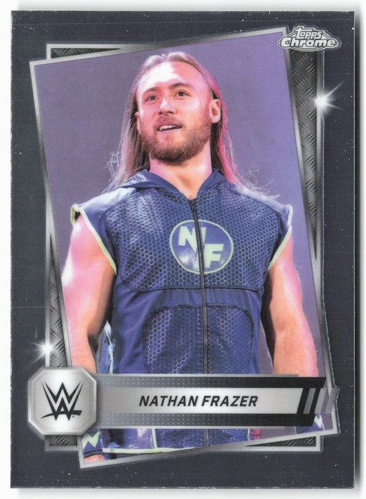 2025 Topps Chrome WWE #187 Nathan Frazer