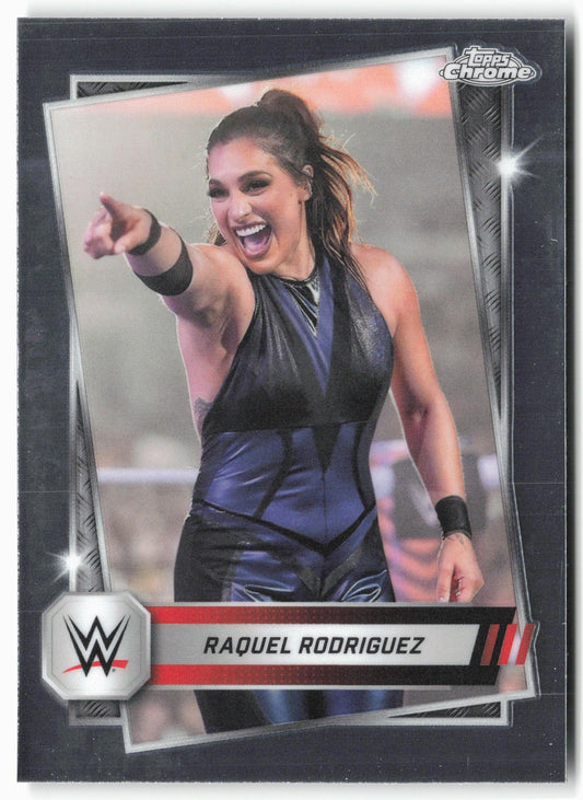 2025 Topps Chrome WWE #48 Raquel Rodriguez