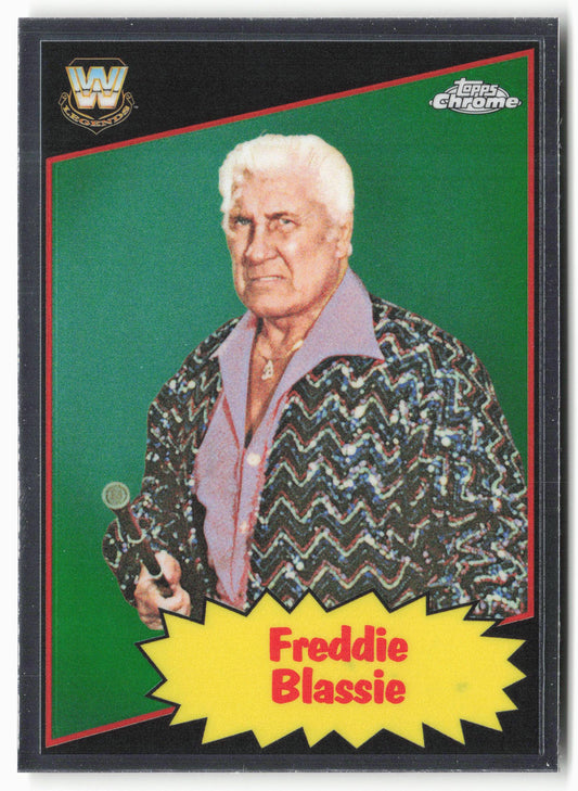 2025 Topps Chrome WWE #85TL-FB Freddie Blassie 1985 Topps Legends