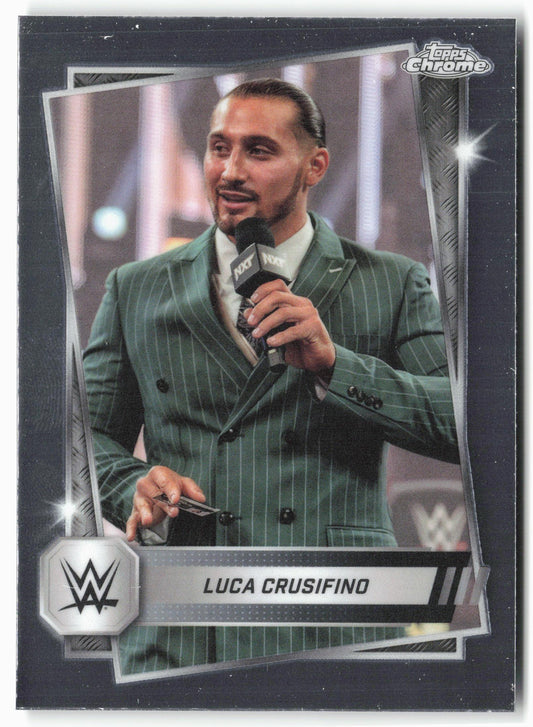 2025 Topps Chrome WWE #154 Luca Crusifino
