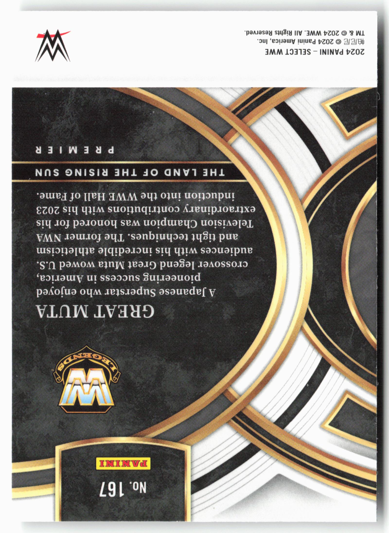 2024 Panini Select WWE #167 Great Muta