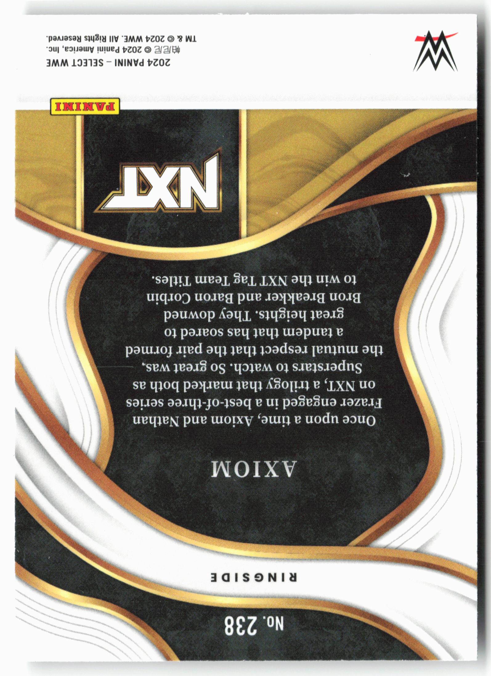 2024 Panini Select WWE #238 Axiom