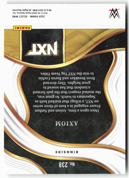 2024 Panini Select WWE #238 Axiom