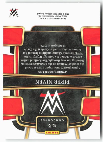 2024 Panini Select WWE #6 Piper Niven