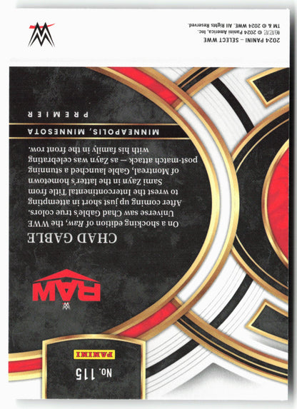 2024 Panini Select WWE #115 Chad Gable