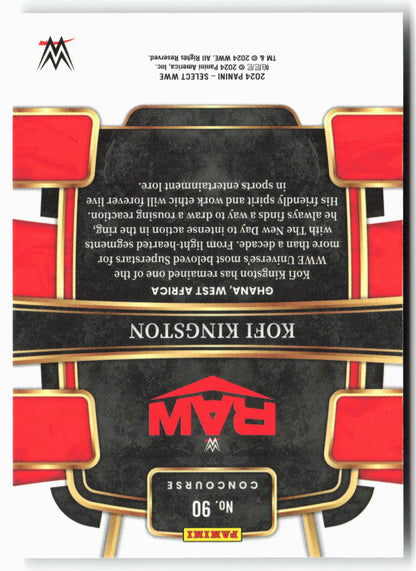 2024 Panini Select WWE #90 Kofi Kingston