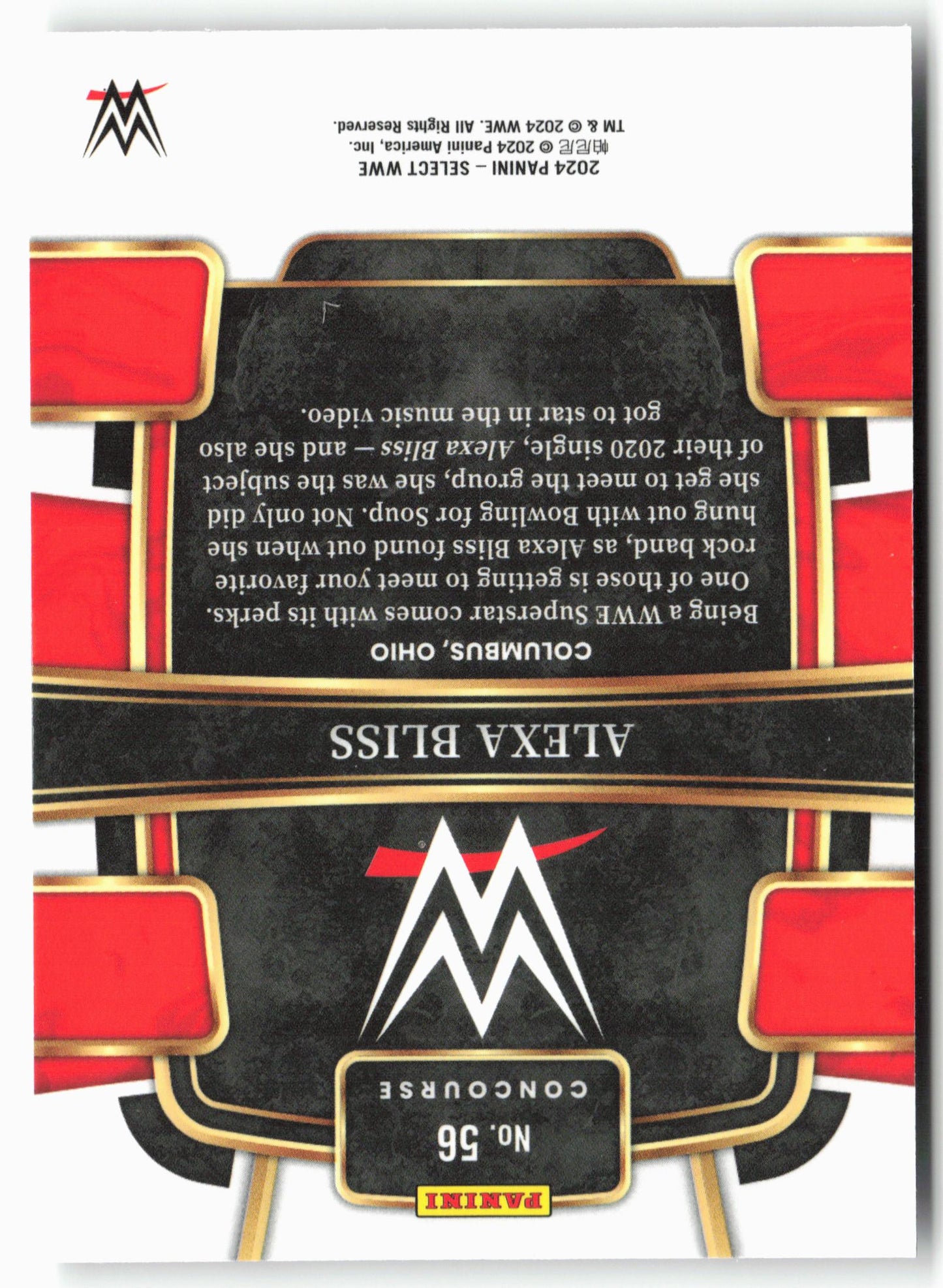 2024 Panini Select WWE #56 Alexa Bliss