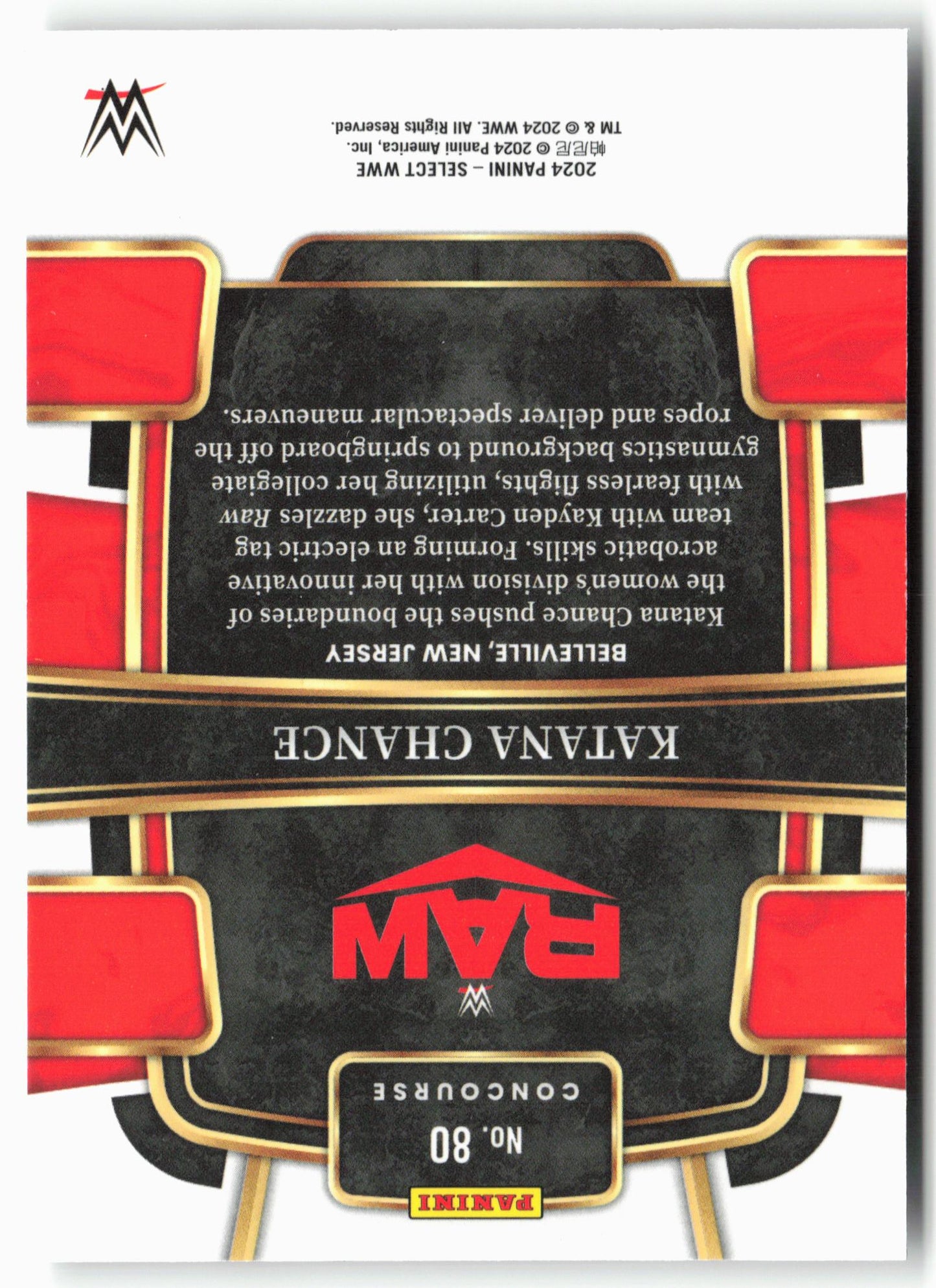 2024 Panini Select WWE #80 Katana Chance