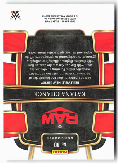 2024 Panini Select WWE #80 Katana Chance