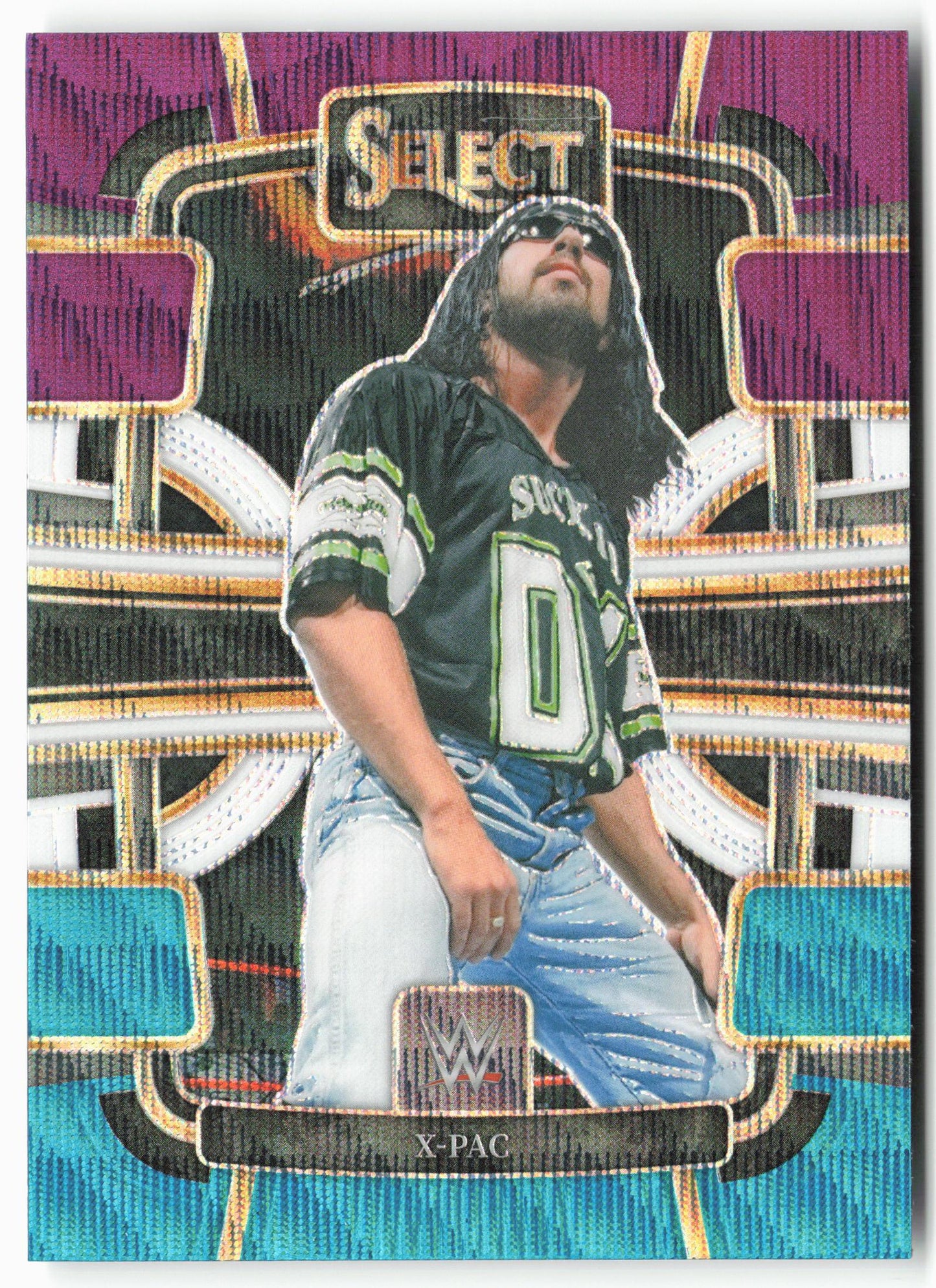 2024 Panini Select WWE #37 X-Pac Tri-Color Prizms